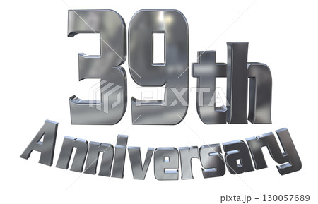 3DCG文字「39th Anniversary/39周年マークキラキラ」 3DCG文字「39th Anniversary/39周年マークキラキラ」 130057689