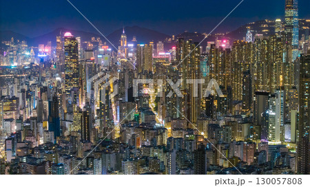Aug 22 2025 Vibrant Yau Tsim Mong Streets in Central Kowloon Aug 22 2025 Vibrant Yau Tsim Mong Streets in Central Kowloon 130057808