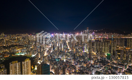 Aug 22 2025 Vibrant Yau Tsim Mong Streets in Central Kowloon Aug 22 2025 Vibrant Yau Tsim Mong Streets in Central Kowloon 130057815