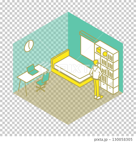 有趣的宿舍生活插畫 130058305