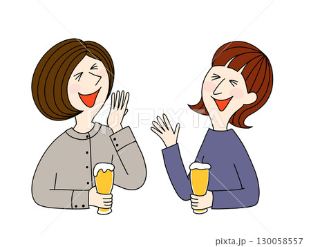 女性2人の飲み会 130058557