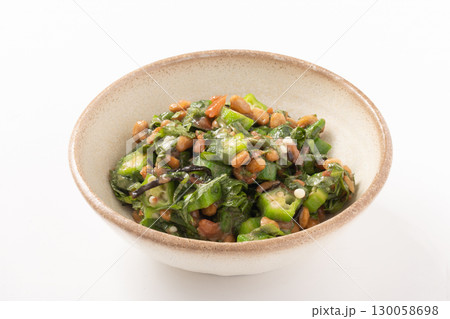 梅しそ　納豆　塩昆布あえ 130058698