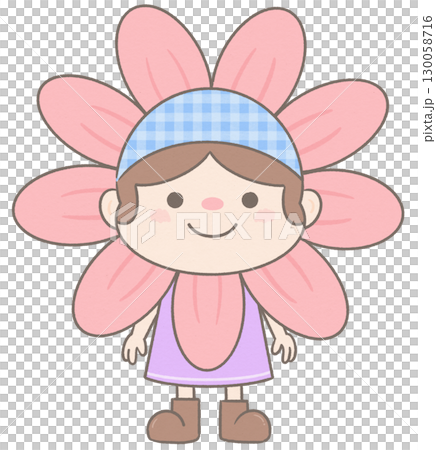 Cute Sweet Fairy Garden Little Daisy Girl Cute Sweet Fairy Garden Little Daisy Girl 130058716