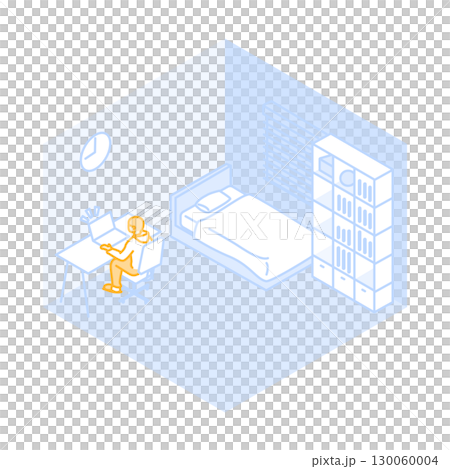 楽しい寮生活のイラスト 130060004