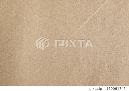 Old kraft brown paper with slight visible creases 130061745
