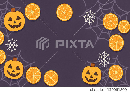 ハロウィンパーティー装飾フラットレイ 130061809