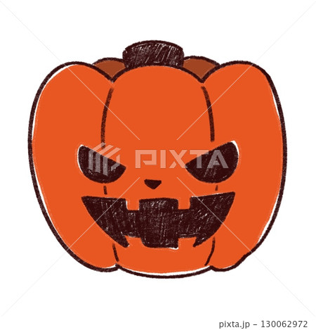 ハロウィンのかぼちゃのイラスト ハロウィンのかぼちゃのイラスト 130062972