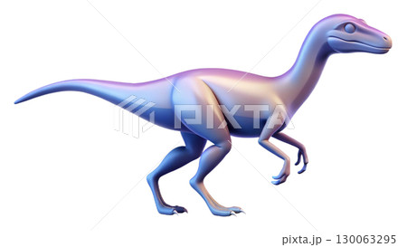 Velociraptor isolated on transparent PNG background Velociraptor isolated on transparent PNG background 130063295