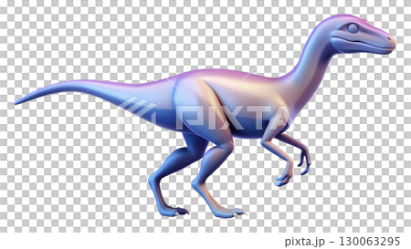 Velociraptor isolated on transparent PNG background Velociraptor isolated on transparent PNG background 130063295