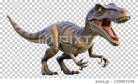 Velociraptor isolated on transparent PNG background Velociraptor isolated on transparent PNG background 130063296