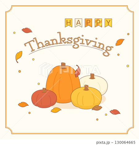 pumpkin happy thanksgiving 130064665