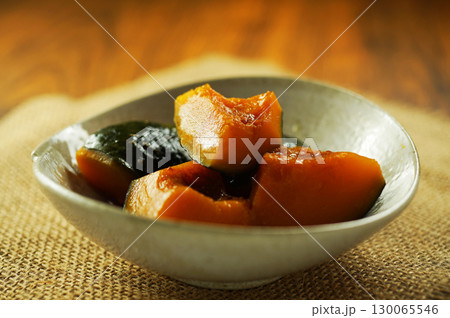 かぼちゃの煮物 かぼちゃの煮物 130065546