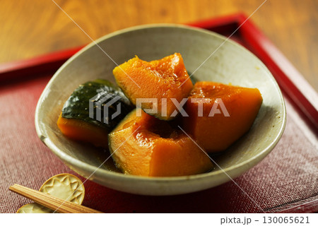 かぼちゃの煮物 130065621