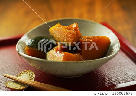 かぼちゃの煮物 かぼちゃの煮物 130065673