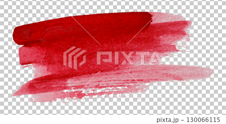 red watercolor background. Artistic hand paint. Isolated on transparent background. red watercolor background. Artistic hand paint. Isolated on transparent background. 130066115