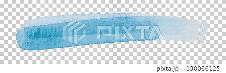 light blue watercolor background. Artistic hand paint. Isolated on transparent background. 130066125
