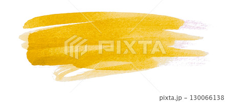 yellow watercolor background. Artistic hand paint. Isolated on transparent background. yellow watercolor background. Artistic hand paint. Isolated on transparent background. 130066138