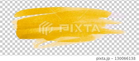 yellow watercolor background. Artistic hand paint. Isolated on transparent background. yellow watercolor background. Artistic hand paint. Isolated on transparent background. 130066138