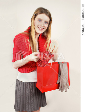 Cute teenage girl 130068056