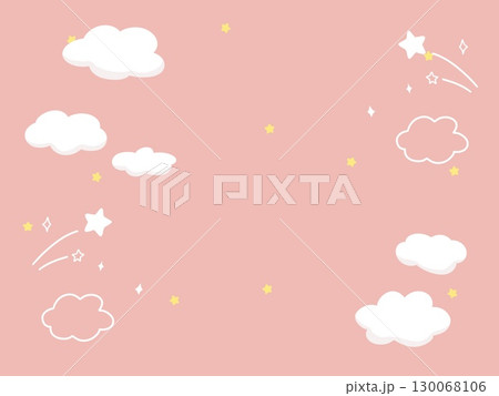 子ども向け背景素材 (SNSやYouTubeに) 130068106