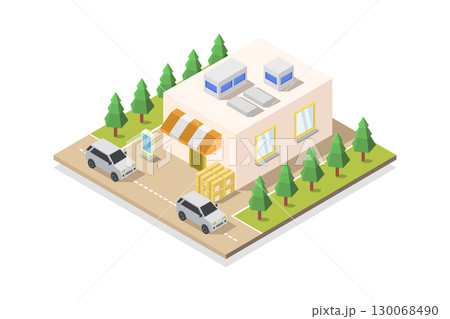 Isometric shop 130068490