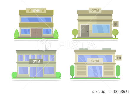 Gym building 130068621