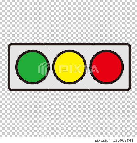 Illustration of traffic lights 130068841