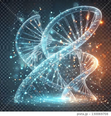 representation of the dna double helix 130069708