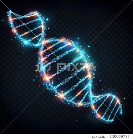 representation of the dna double helix 130069752