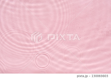 Abstract pink water background with streaks of water. 130069803