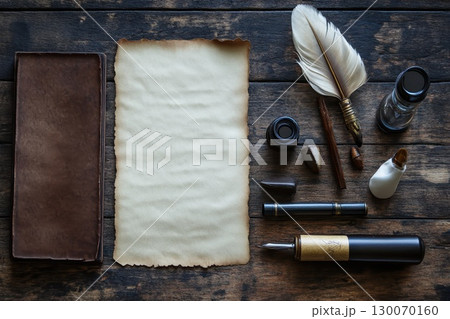 writing feather on paper writing feather on paper 130070160