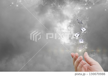 Unlocking possibilities through digital connections and innovation. 130070986