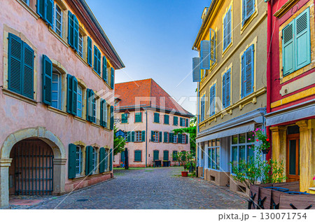 Mulhouse city historic centre, Alsace Grand Est region, France Mulhouse city historic centre, Alsace Grand Est region, France 130071754