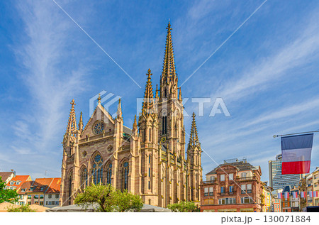 Mulhouse city historic centre, Alsace Grand Est region, France 130071884