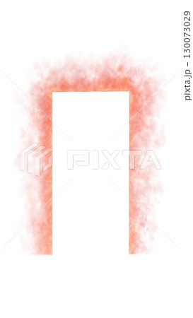 Abstract geometric shape with smoke effect on transparent background minimal digital art especially striking on dark themes 130073029