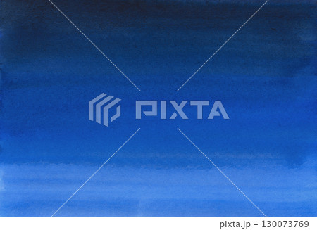 夜空のイメージの水彩グラデーション素材 130073769