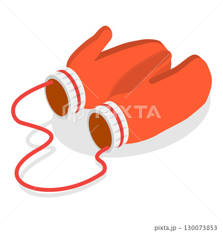 3D Isometric Flat Vector Illustration of Canada Collection, Traditional Cultural Attributes. Item 2 130073853