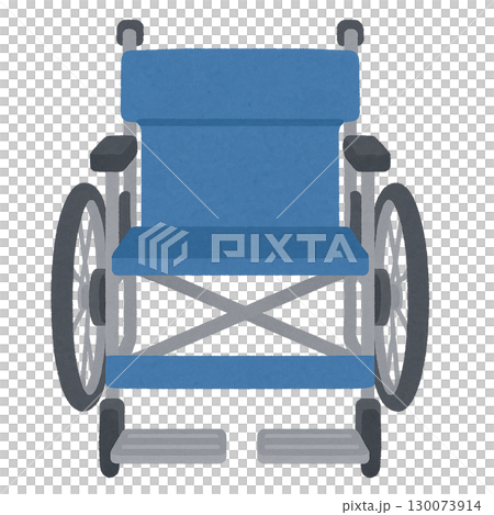Front view of a wheelchair 130073914