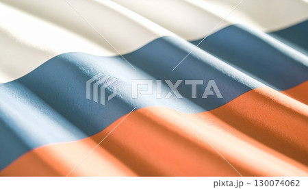ロシアの国旗 130074062