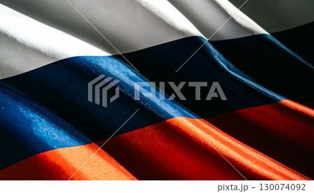 ロシアの国旗 130074092