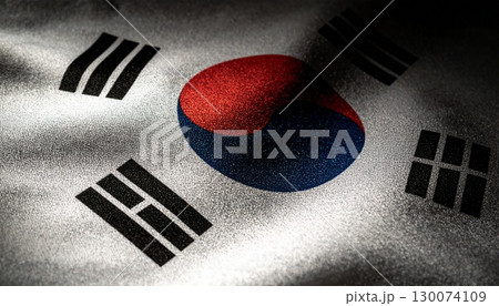 韓国の国旗 韓国の国旗 130074109