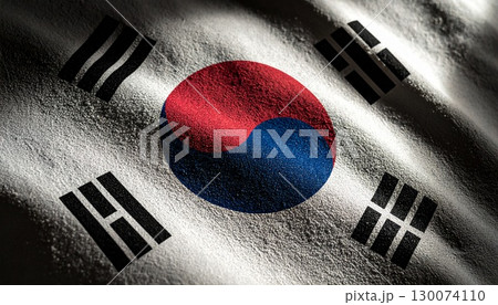 韓国の国旗 韓国の国旗 130074110