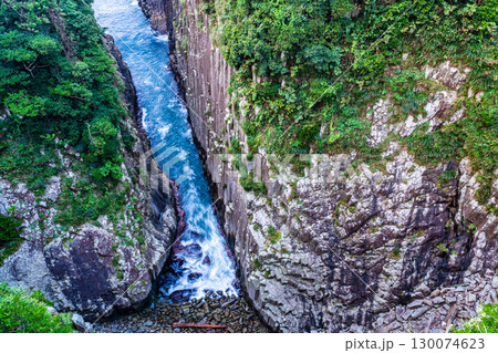 馬ヶ背の朝景色　【宮崎県日向市】 130074623
