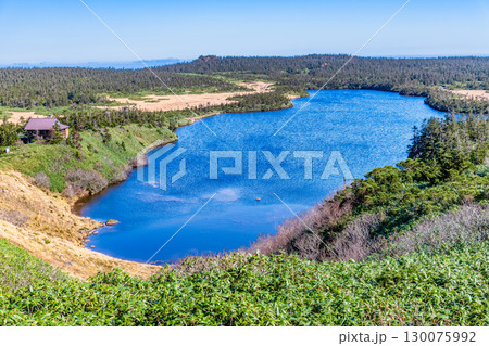 岩手 八幡平山頂遊歩道 八幡沼 岩手 八幡平山頂遊歩道 八幡沼 130075992