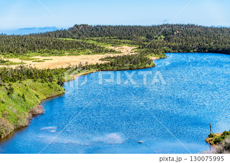 岩手 八幡平山頂遊歩道　八幡沼 130075995