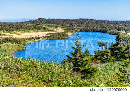岩手 八幡平山頂遊歩道　八幡沼 130076000