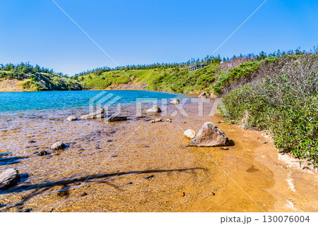 岩手 八幡平山頂遊歩道　ガマ沼 130076004