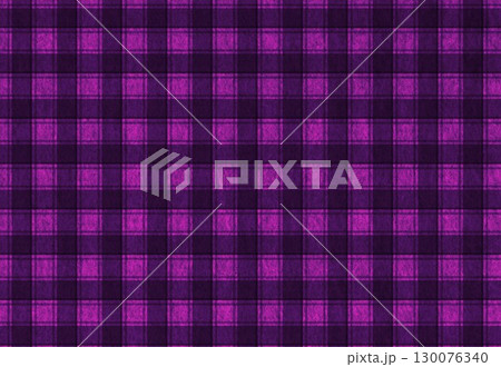 フェルト素材タータンチェック 130076340