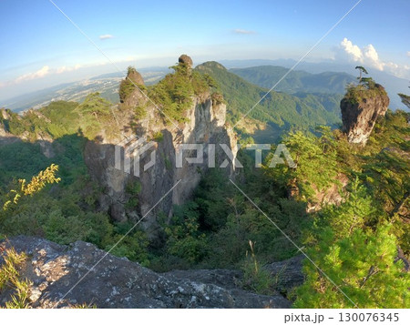 妙義山天狗の評定からの筆頭岩 130076345