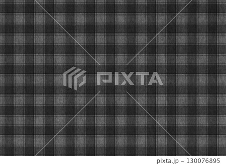 フェルト素材タータンチェック 130076895
